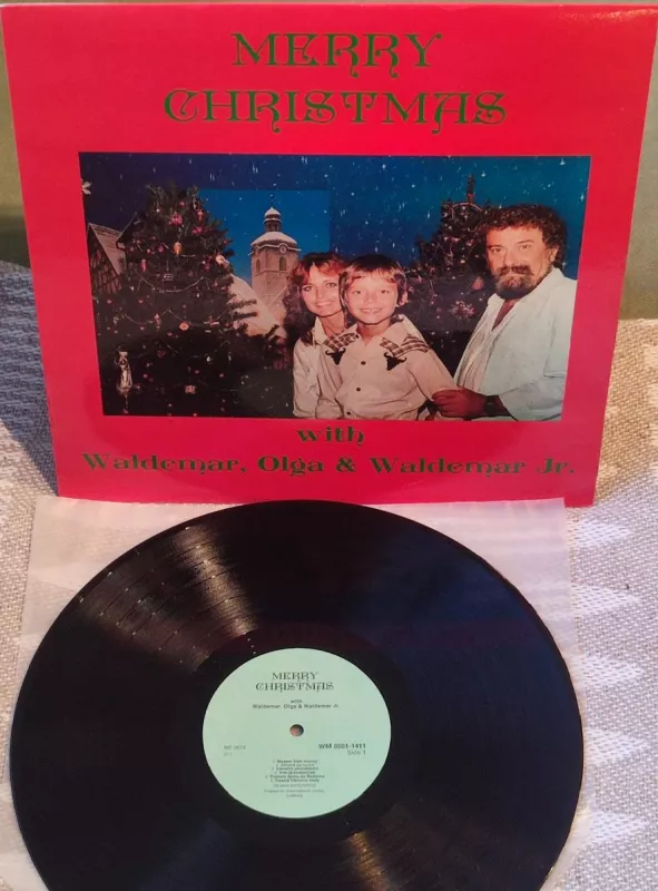 LP Waldemar, Olga & Waldemar Jr. Merry Christmas NM-/NM-