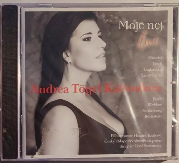 CD Togel Kalivodová Andrea - Moje nej / Live