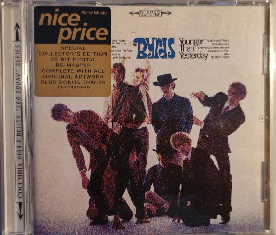CD Byrds : Younger Than Yesterday