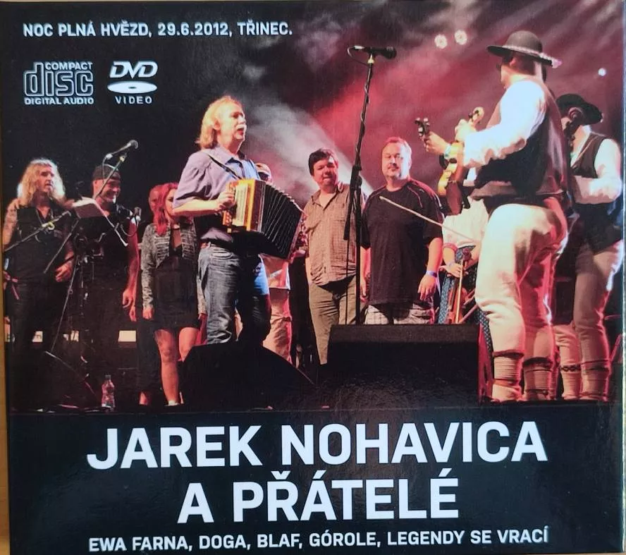 CD Nohavica Jaromír - Jarek Nohavica a přátelé 2CD+DVD