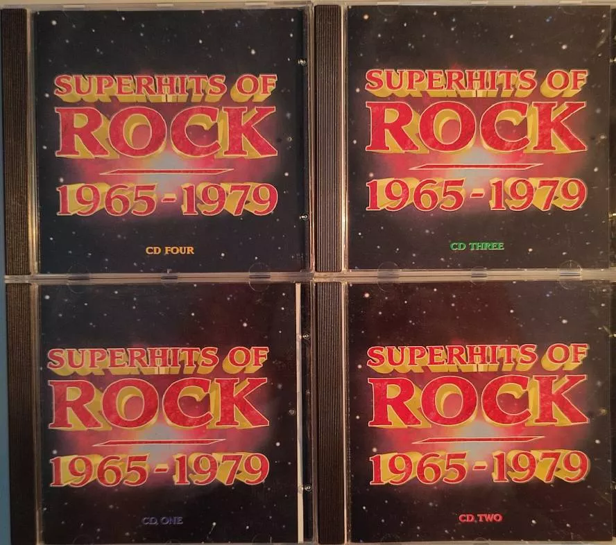 CD Superhits Of Rock 1965-1979 (4xCD)