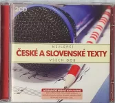 2CD Nejlepší České A Slovenské Texty Všech Dob