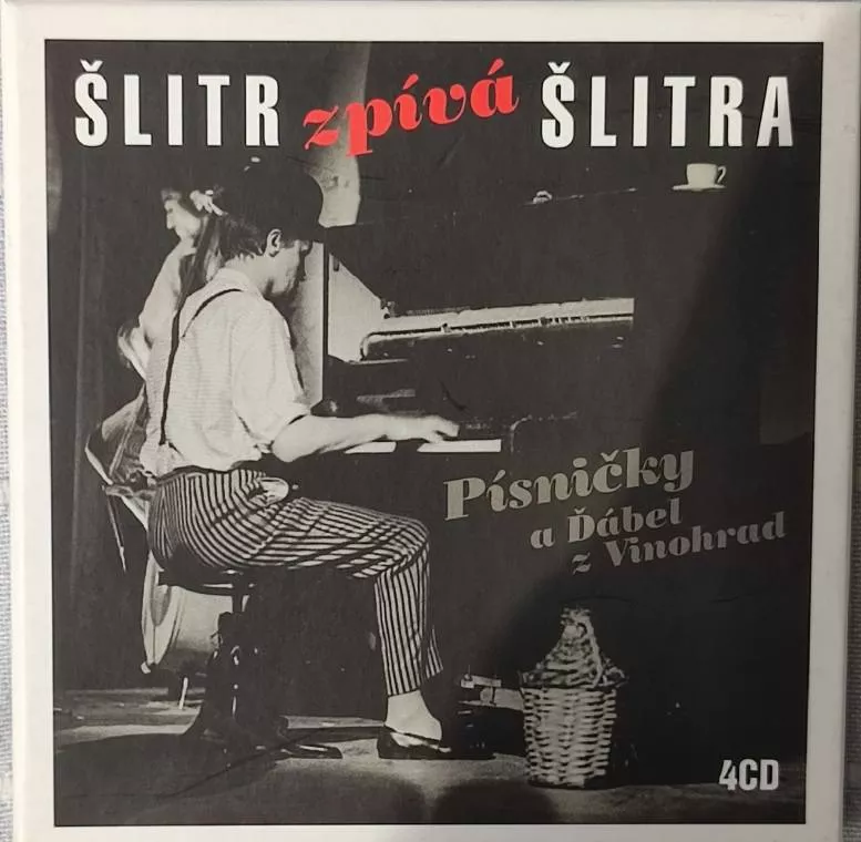4CD Jiří Šlitr - Šlitr zpívá Šlitra - Písničky a Ďábel z Vinohrad