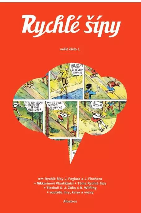 Jaroslav Foglar Rychlé šípy: Sešit 1 ilustrace Jan Fischer