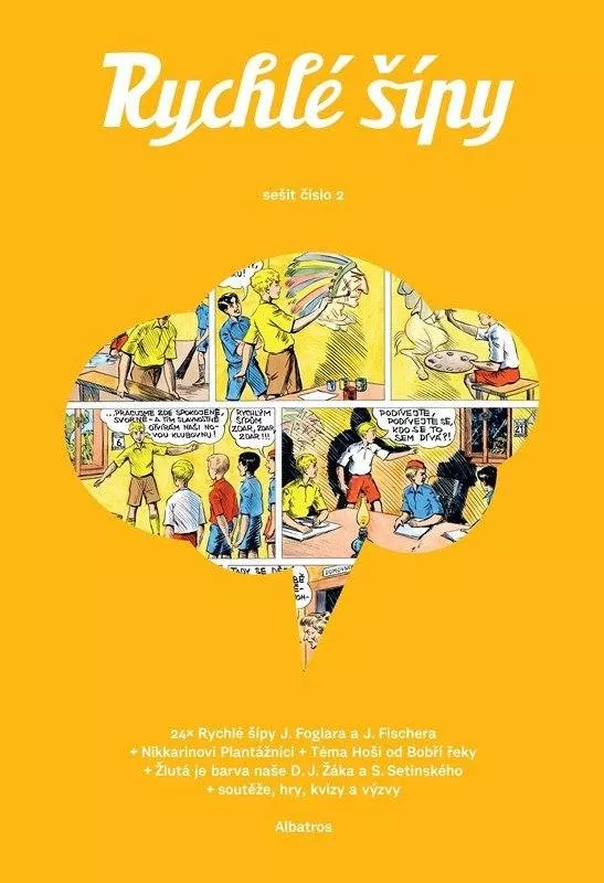 Jaroslav Foglar Rychlé šípy: Sešit 2 ilustrace Jan Fischer