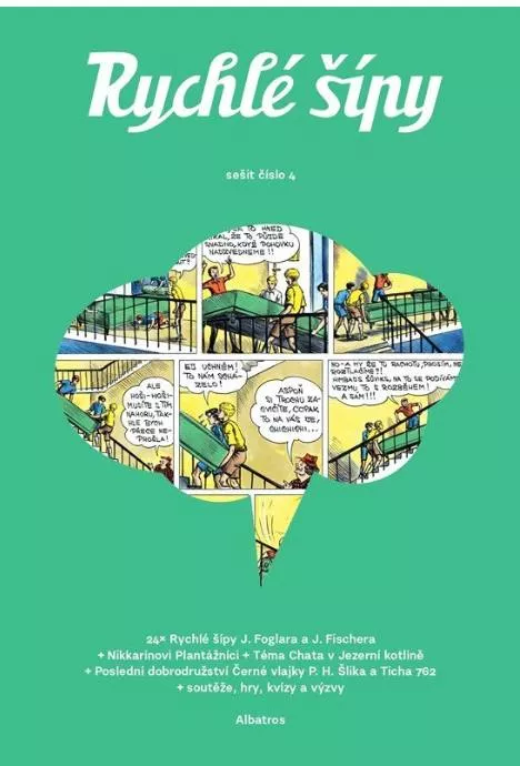 Jaroslav Foglar Rychlé šípy: Sešit 4 ilustrace Jan Fischer
