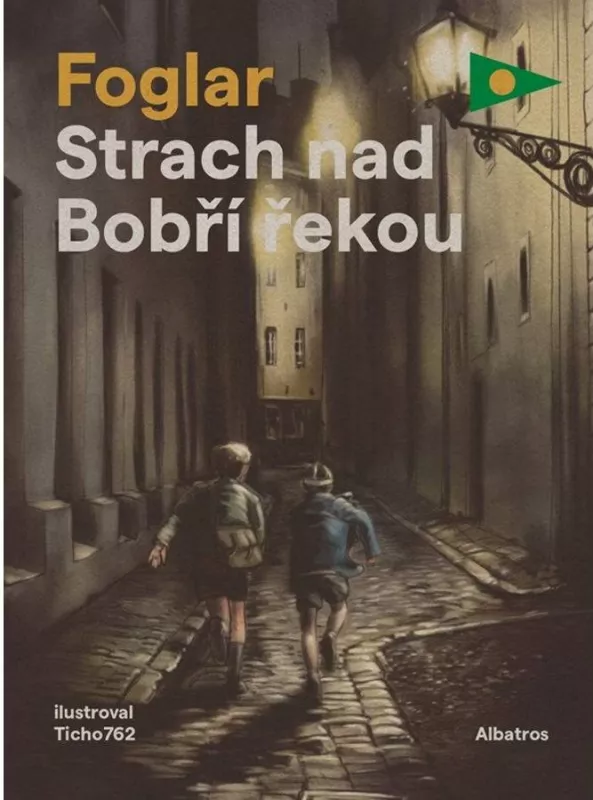 Jaroslav Foglar Strach nad Bobří řekou ilustrace Ticho 762