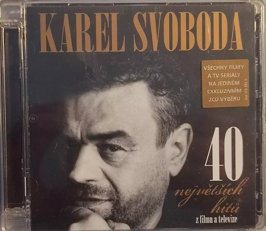 2CD Karel Svoboda – 40 Největších Hitů Z Filmu A Televize