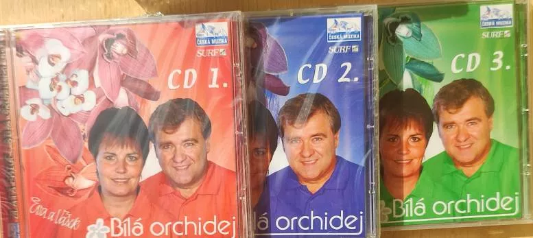 3CD Eva a Vašek - Bílá orchidej