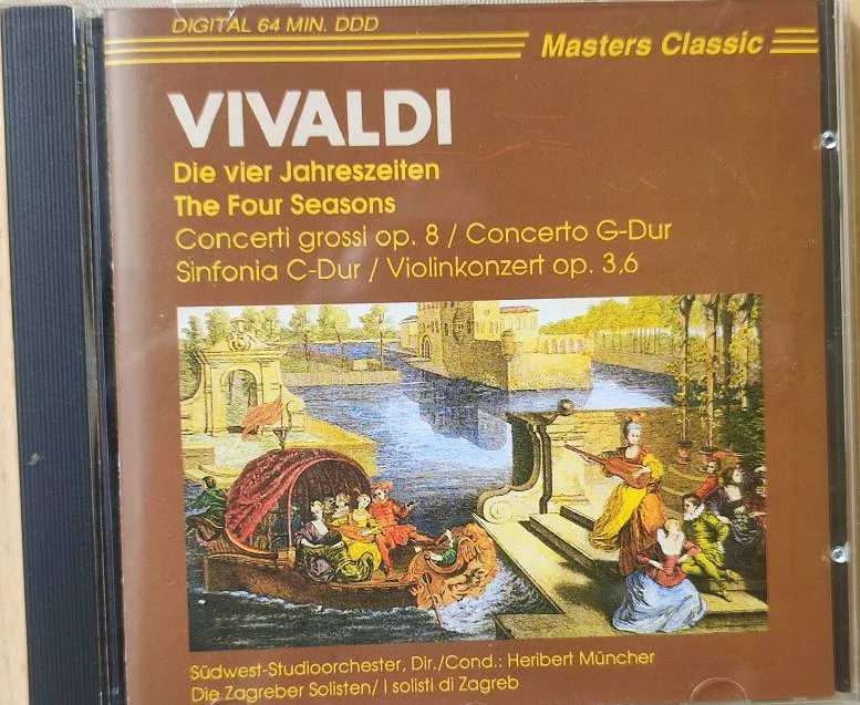 CD VIVALDI The four seasons