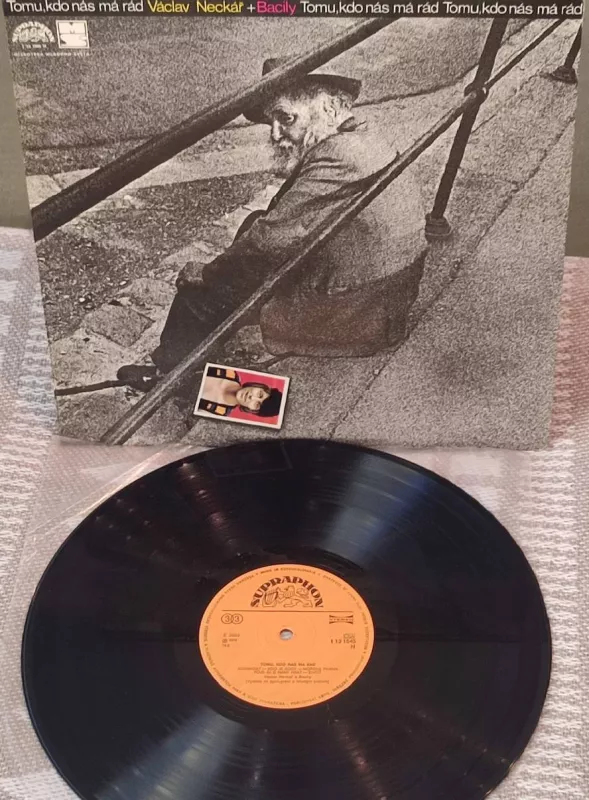 LP Václav Neckář Tomu, kdo nás má rád VG+VG+