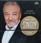 15CD Karel Gott : Singly / 300 písní z let 1962-2019