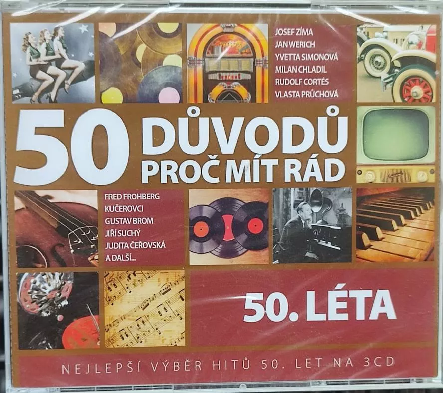 3CD 50 Důvodů Proč Mít Rád 50.léta