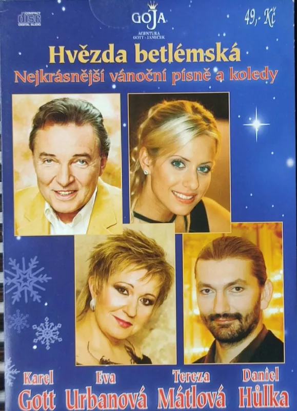 CD Hvězda betlémská Nejkrásnější vánoční písně a koledy