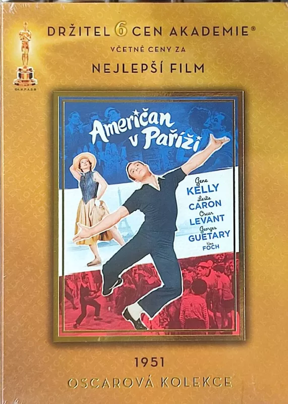 DVD Američan v Paríži 1951 Oskarová kolekce