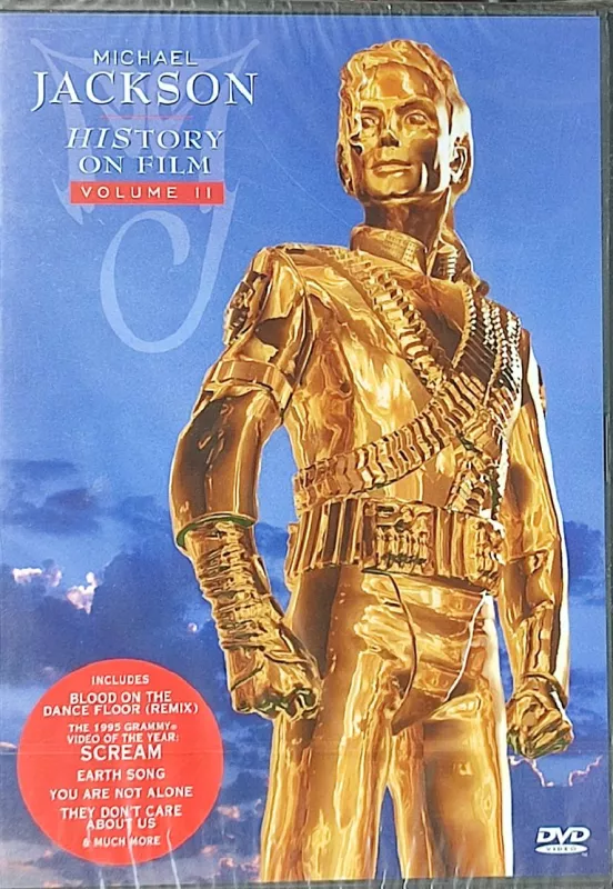 DVD Michael Jackson – HIStory On Film Volume II