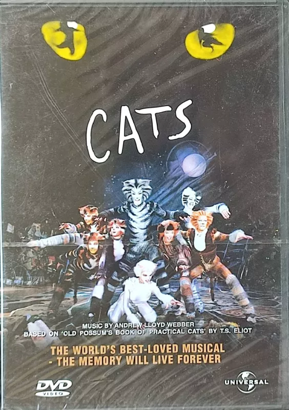 DVD Muzikál CATS