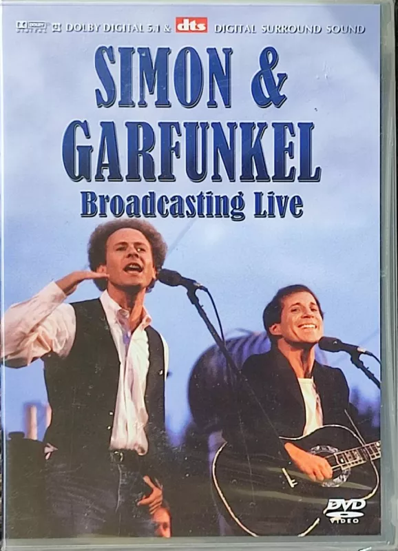 DVD Simon & Garfunkel – Broadcasting Live