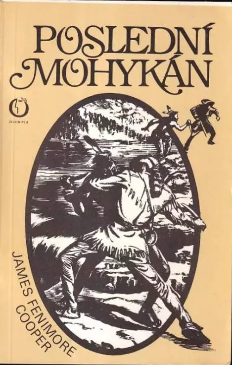 James Fenimore Cooper Poslední Mohykán ilustrace Jaromír Vrašti