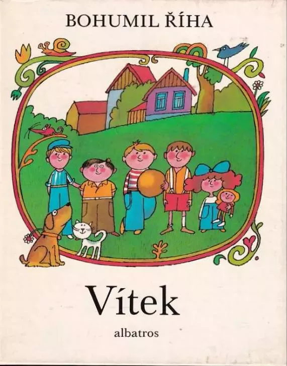 Bohumil Říha Vítek ilustrace Adolf Born