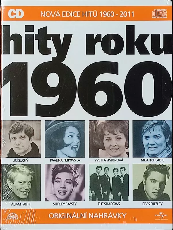 CD Hity Roku 1960 (originální nahrávky)