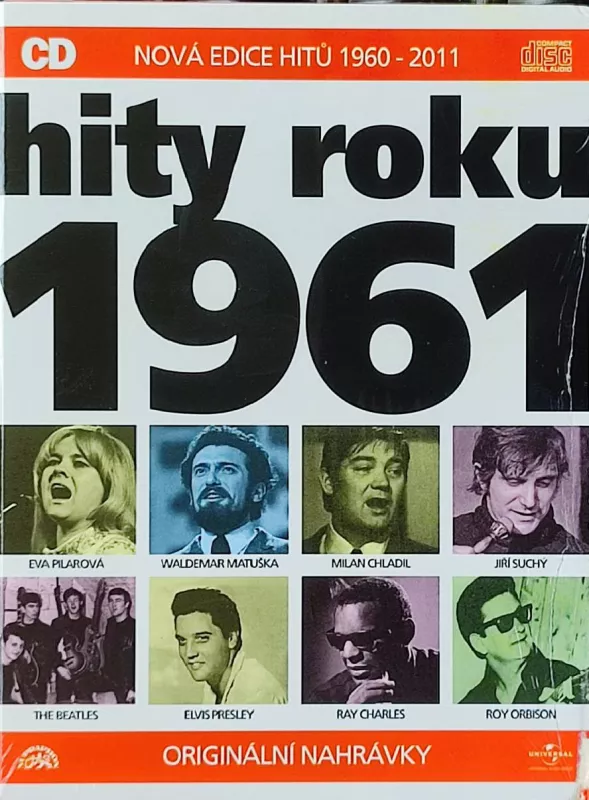 CD Hity Roku 1961 (originální nahrávky)