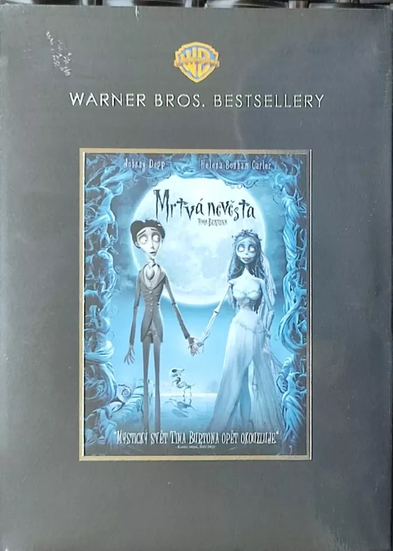 DVD Mrtvá nevěsta Tima Burtona