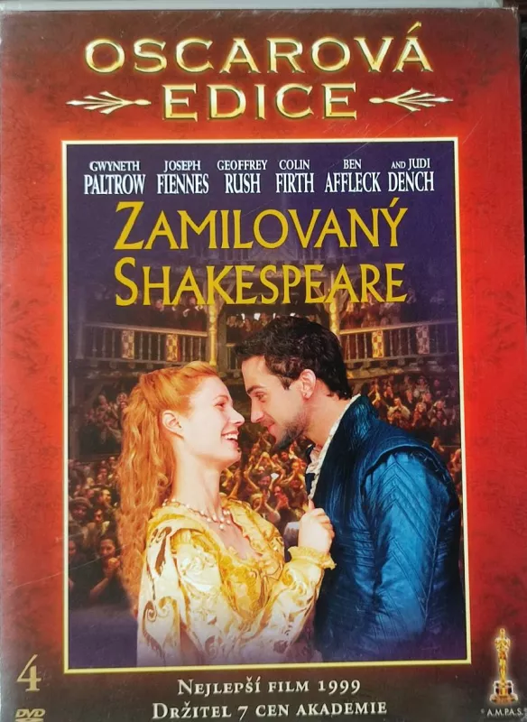 DVD Zamilovaný Shakespeare