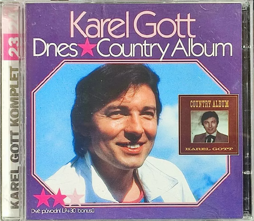 2CD Karel Gott ‎– Dnes / Country Album