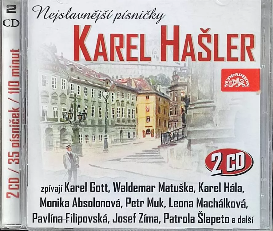 2CD Karel Hašler Nejslavnější písně