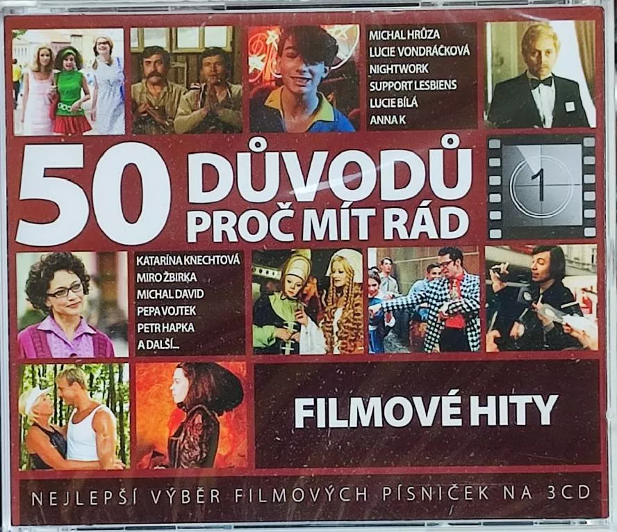 3CD 50 Důvodů Proč Mít Filmové hity