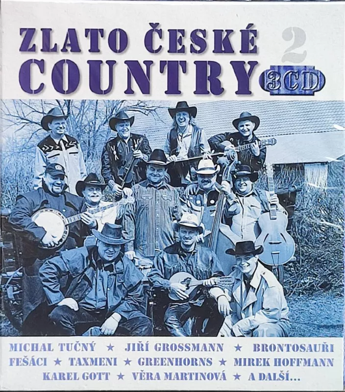 3CD Zlato české country 2