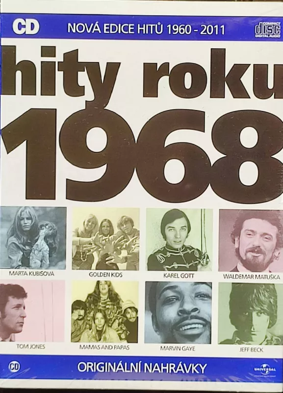 CD Hity Roku 1968 (originální nahrávky)