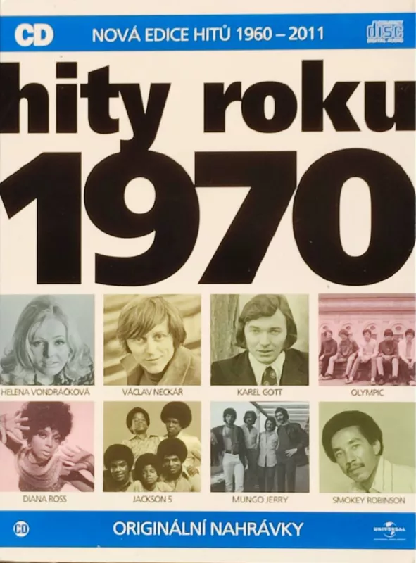 CD Hity Roku 1970 (originální nahrávky)