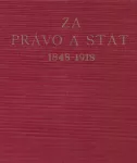 Za právo a stát 1848 - 1918