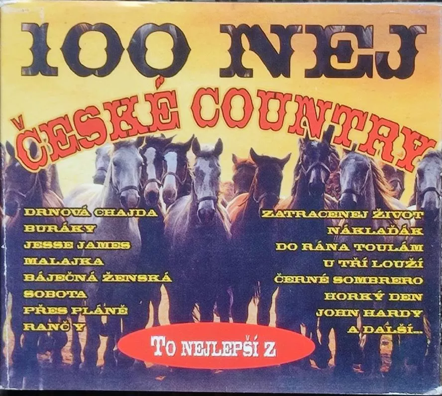 3CD České country - 100 nej
