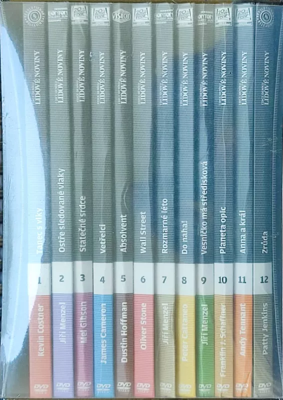 12DVD Světový film (Kolekce 12 DVD) Nové zabalené