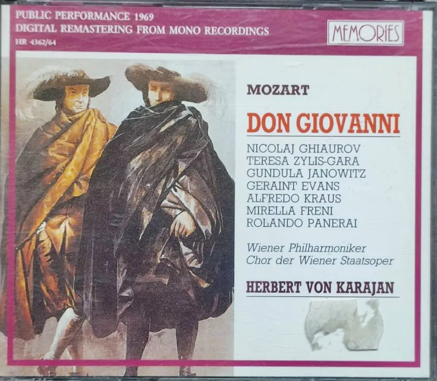 3CD Mozart: Don Giovanni - Herbert von Karajan
