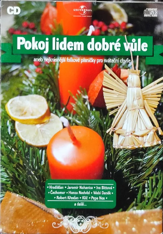 CD Pokoj lidem dobré vůle aneb nejkrásnější folkové písničky pro