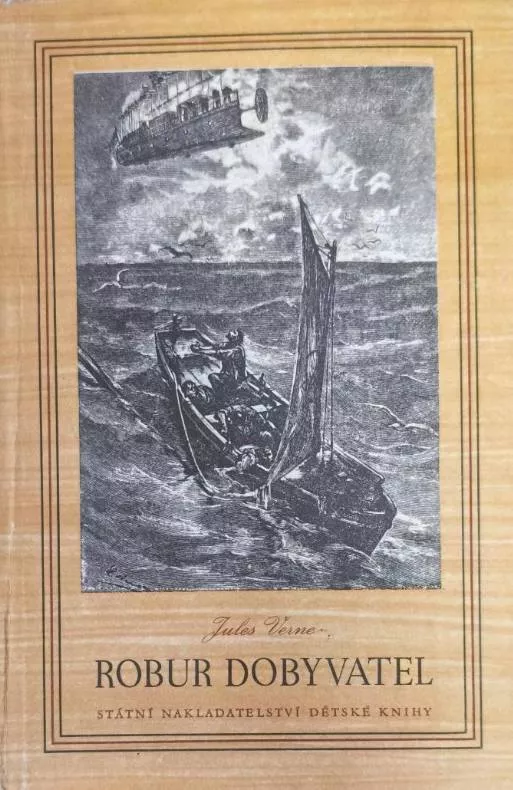 Jules Verne Robur Dobyvatel původní ilustrace L.Benetta
