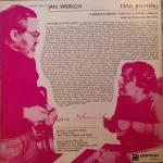 LP Jan Werich Táto povídej O Jaroslavu Ježkovi,Voskovec EX-/EX-