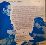 LP Jan Werich Táto povídej Začátky osvobozeného divadla EX-/EX-