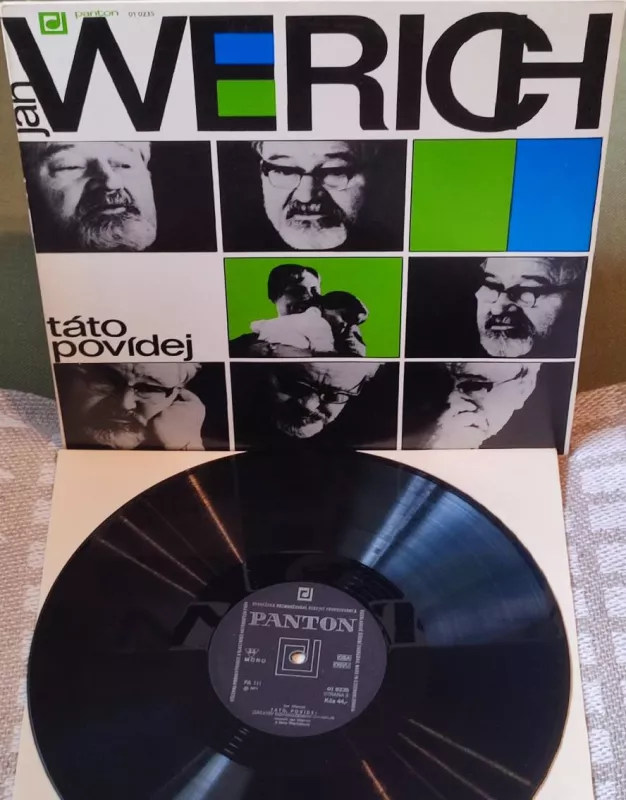 LP Jan Werich Táto povídej Začátky osvobozeného divadla EX-/EX-