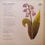 LP Marie Rottrová - Ty, Kdo Jdeš Kolem VG+/EX-