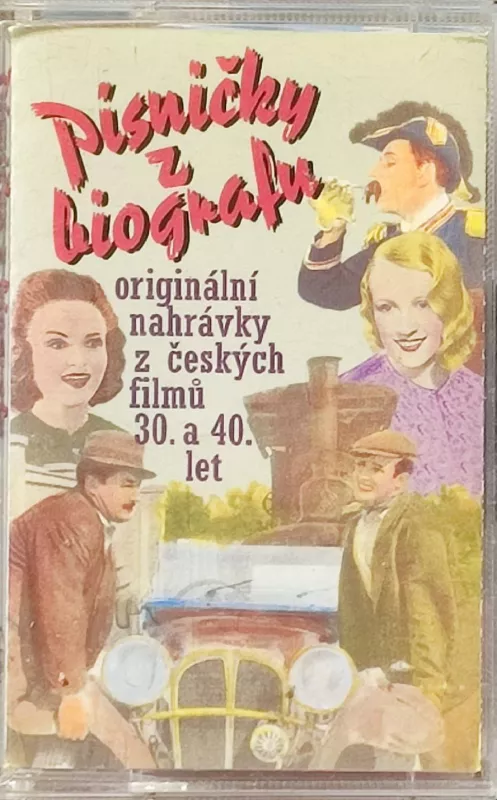 MC Písničky Z Biografu -Originální Nahrávky z českých filmů 30+40 let.