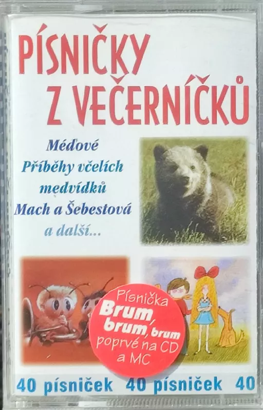 MC Písničky z večerníčků 40 písniček