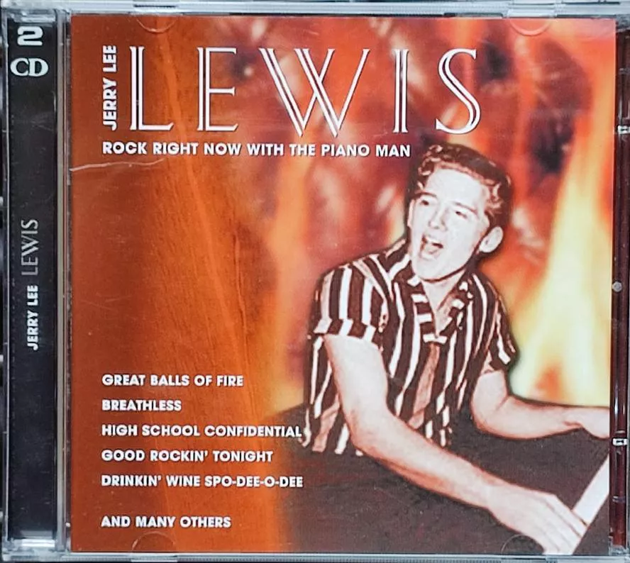 2CD Jerry Lee Lewis - Rock Right Now With the Piano Man