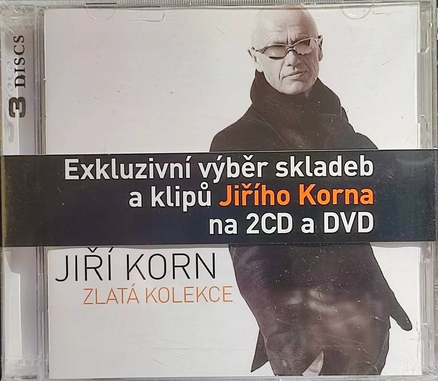 2CD Jiří Korn – Zlatá Kolekce 2CD+DVD