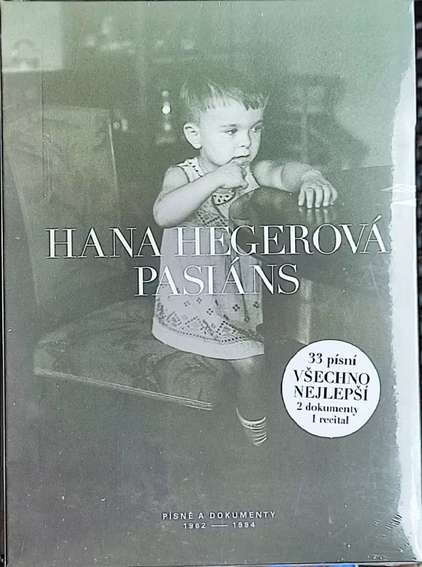 DVD Hegerová Hana: Pasiáns: Písně a dokumenty 1962-1994