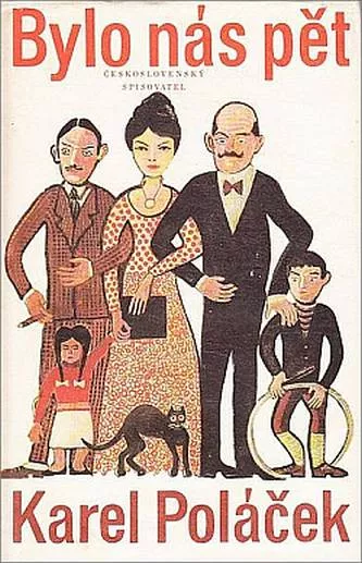 Karel Poláček Bylo nás pět ilustrace Josef Hlinomaz